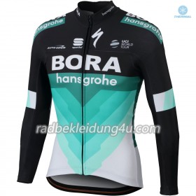 Radtrikot 2018 Bora-Hansgrohe Winter Thermal Fleece N001